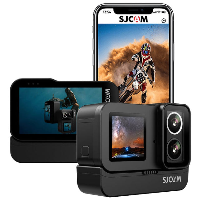 SJCAM SJ20 4K 60fps Dual lens Wifi action camera e dashcam