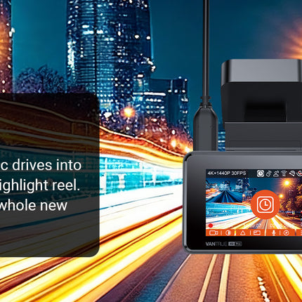 <tc>Vantrue E2 Pro Cloud 4K dashcam con wifi e GPS</tc>