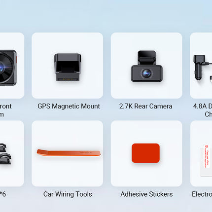 <tc>Vantrue E2 Pro Cloud 4K dashcam con wifi e GPS</tc>