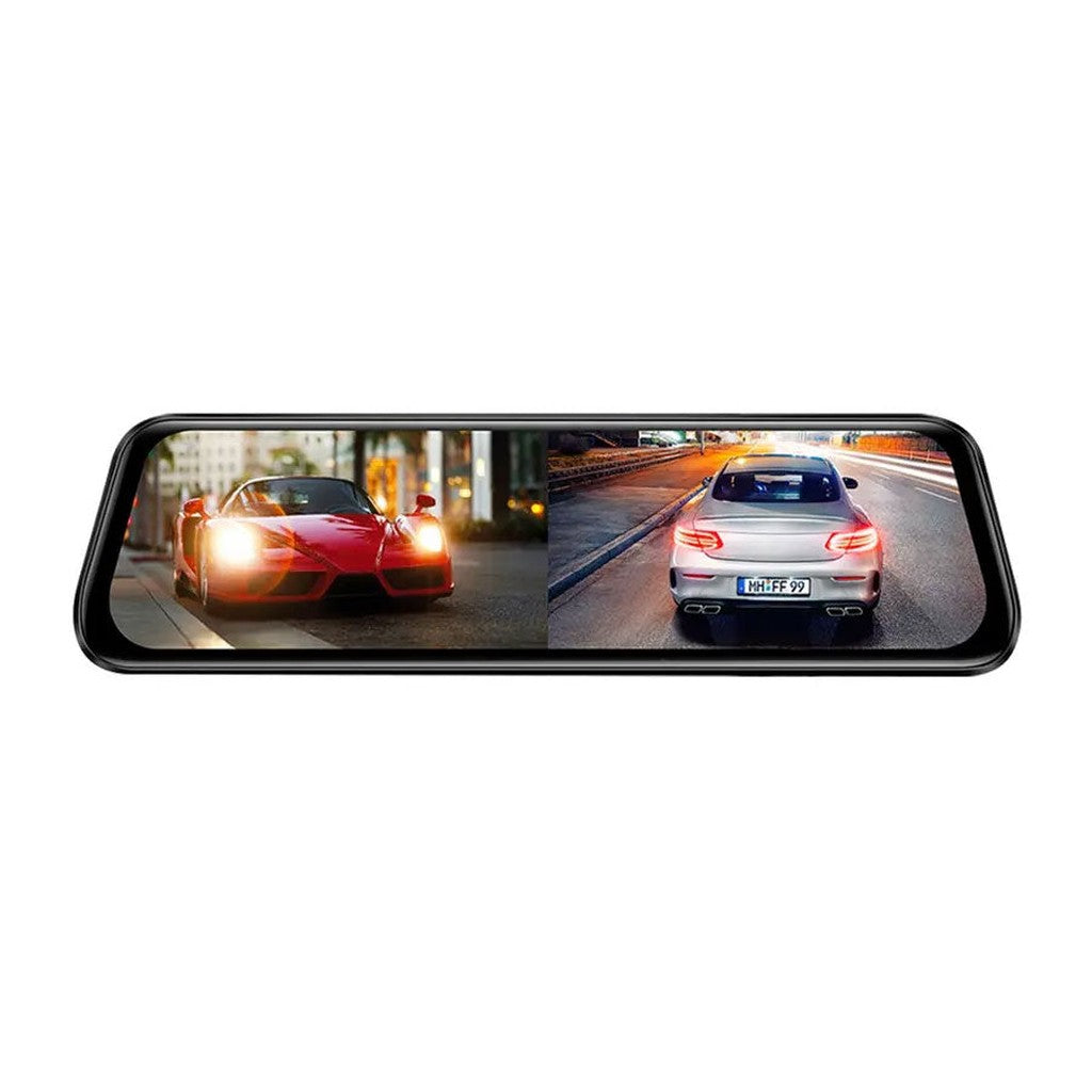 AZDome AR09 4K 2CH Full Mirror Wifi Touch dashcam
