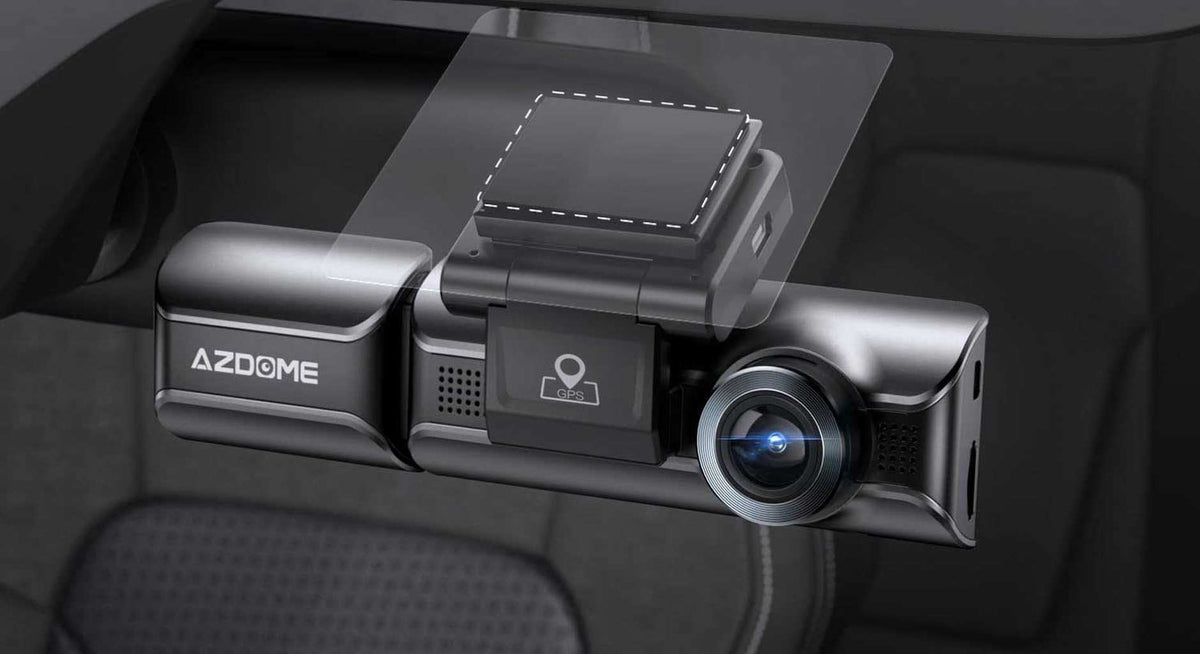 AZDome M770 Pro 3CH 4K Wifi GPS 64gb dashcam