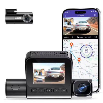 AZDome S58 4G 3CH 4K Wifi GPS dashcam