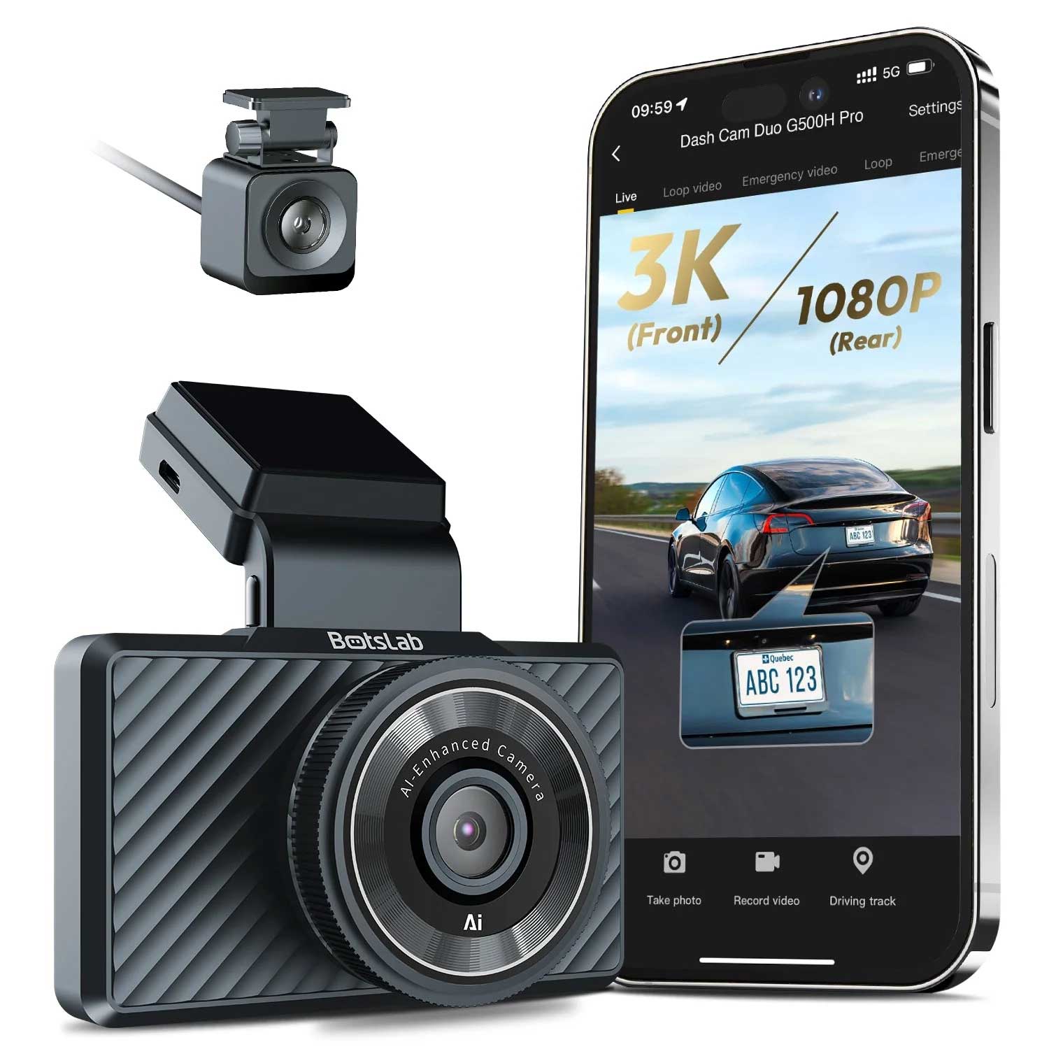 <tc>Botslab G500H Pro 3K Wifi GPS 2CH dashcam</tc>