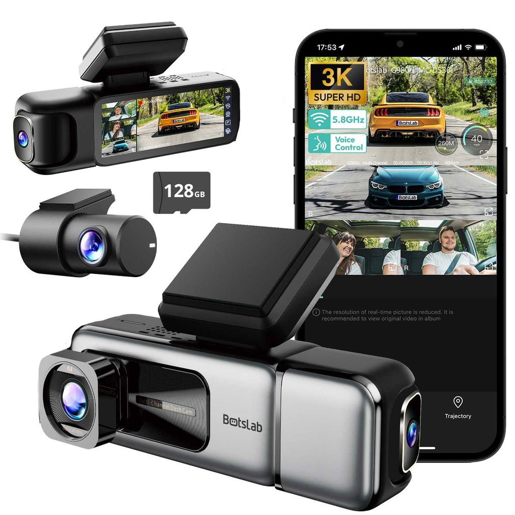 <tc>Dashcam Botslab G980H 3CH 4K wifi GPS 128 GB</tc>
