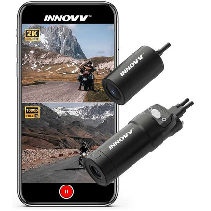 Innovv K6 2CH Dual Wifi 2K Moto dashcam