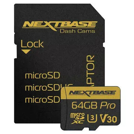 Scheda Micro SD Nextbase 64 GB U3 V30