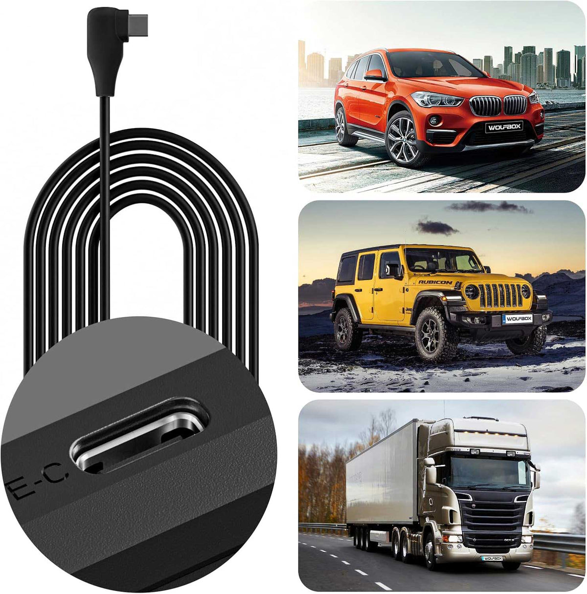 Redtiger kit cablato USB-C a 3 fili