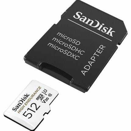 <tc>Sandisk 512 GB High Endurance U3 V30 scheda microSD</tc>