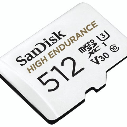 <tc>Sandisk 512 GB High Endurance U3 V30 scheda microSD</tc>