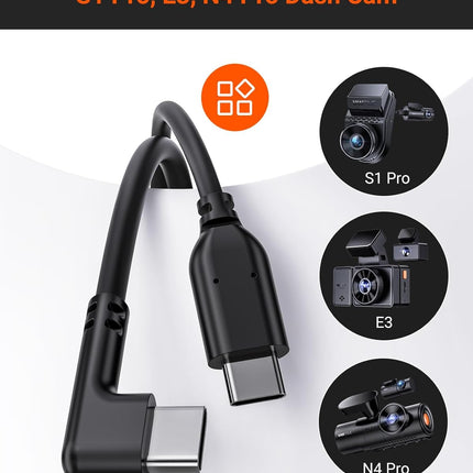 Vantrue N4 Pro / N4S: cavo da 9 metri per telecamera posteriore