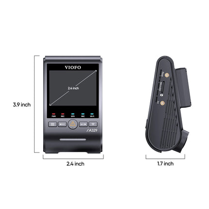 Viofo A329S 1CH 4K Wifi GPS dashcam