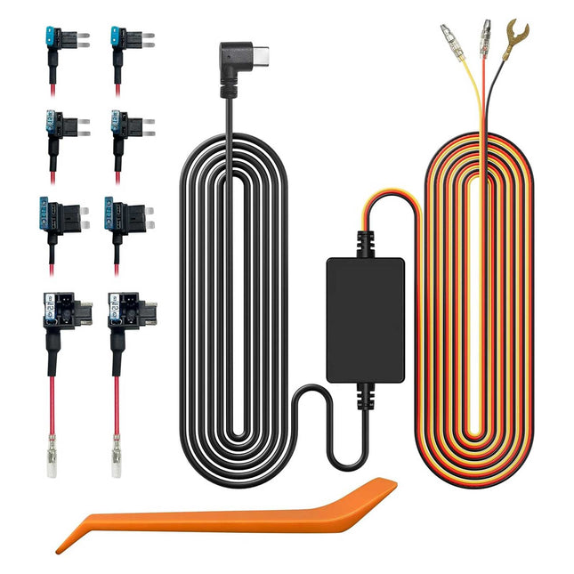 Wolfbox 4A kit cablato USB-C 3 fili