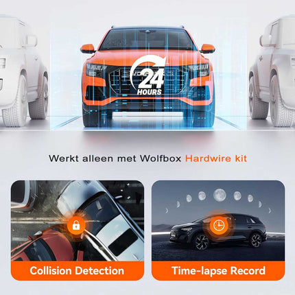 <tc>Wolfbox G850 Pro 4K Wifi GPS 64gb Mirror dashcam</tc>