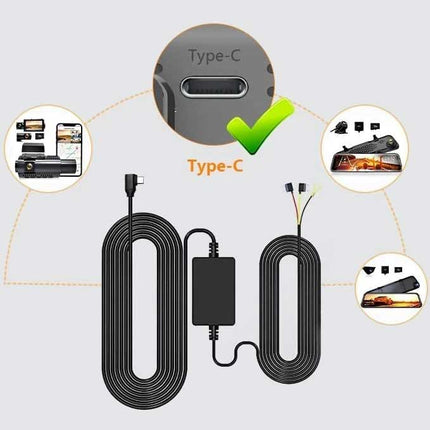 <tc>Wolfbox kit cablato USB-C a 3 fili</tc>