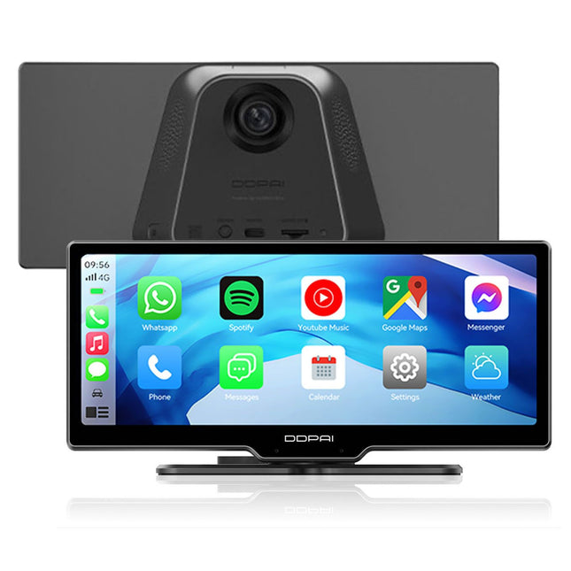 DDPai M5S 2K Wifi Bluetooth Carplay dashcam e monitor