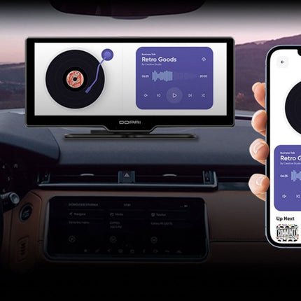 DDPai M5S 2K Wifi Bluetooth Carplay dashcam e monitor