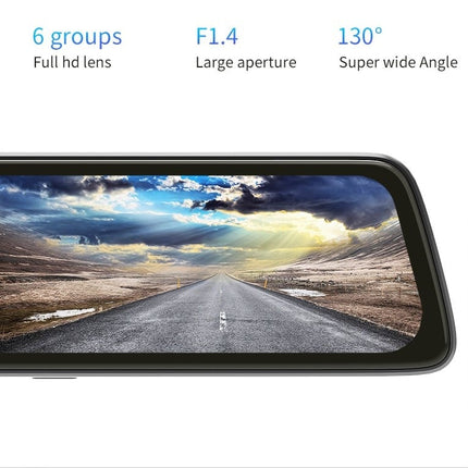 DDPai Mola E3 2CH Specchio interno wifi QuadHD dashcam