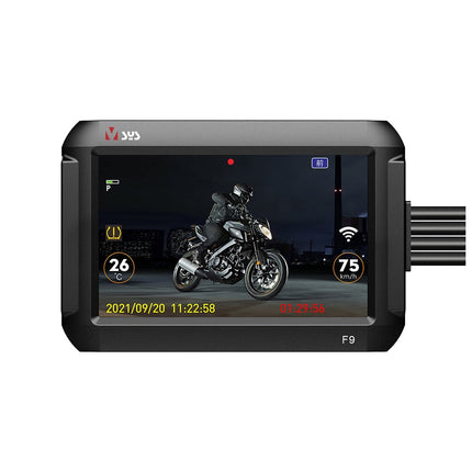 Motocam F9 Wifi GPS 2CH Moto dashcam