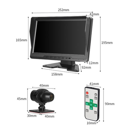 Motocam X10 4CH 720p dashcam per camion