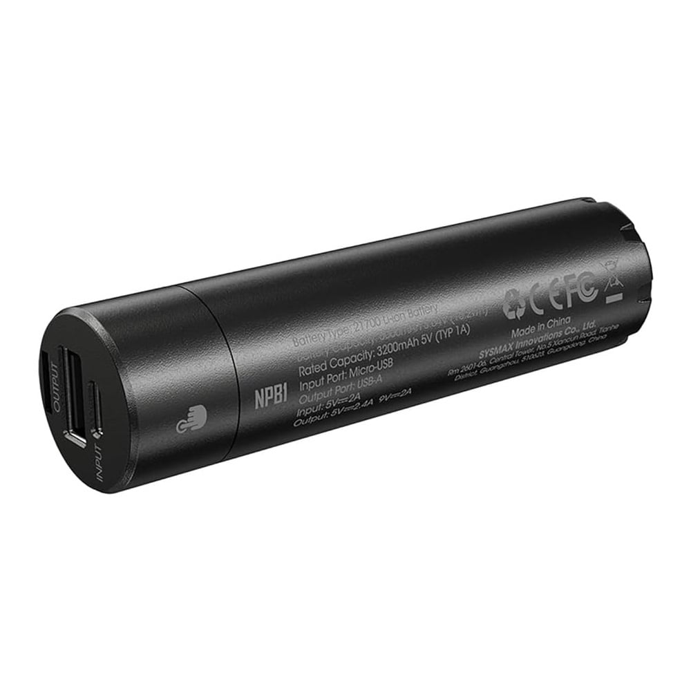 Nitecore NPB1 5000mAh powerbank impermeabile