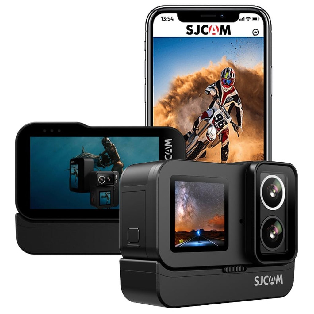 SJCAM SJ20 4K 60fps Dual lens Wifi action camera e dashcam