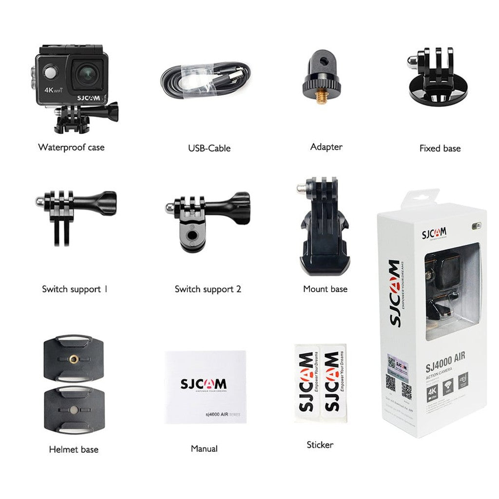 SJCAM SJ4000 Air 4K Wifi action camera e dashcam
