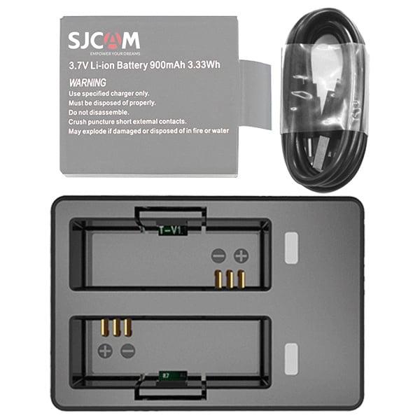 SJCAM SJ4000/SJ5000 Caricabatterie doppio