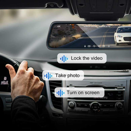 Thieye Carview 4 4K Touch GPS specchio interno dashcam