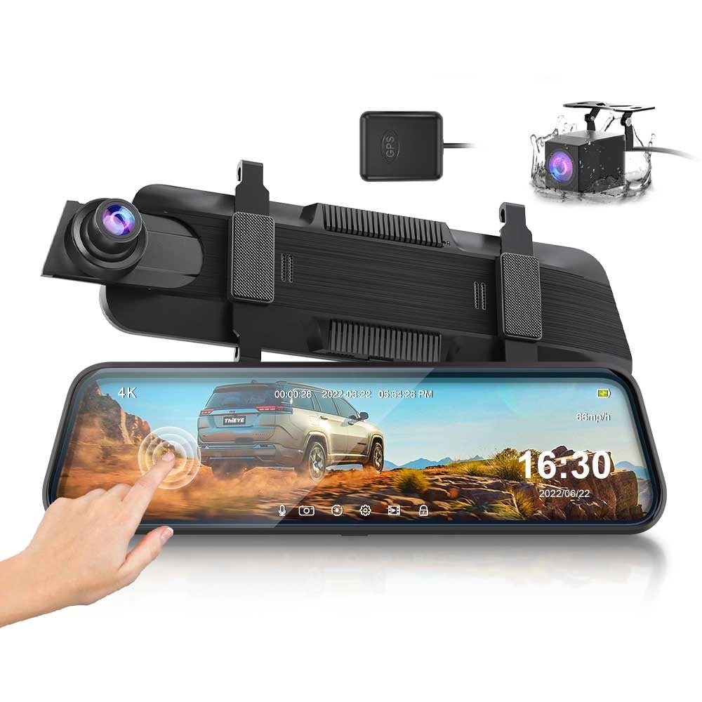 Thieye Carview 4 4K Touch GPS specchio interno dashcam